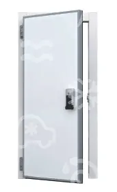 dveře RF chladírenské prahové, PUR 60, 1000 x 2000 mm, PRAVÉ